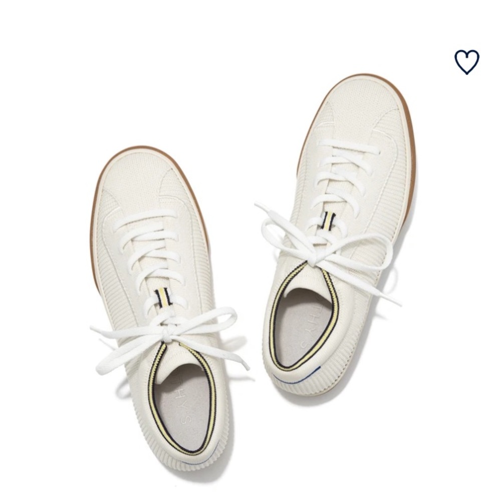 Rothys Vanilla lace-up sneakers